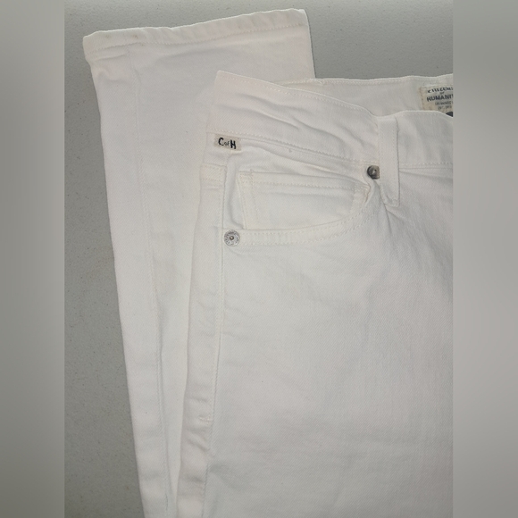 Citizens of Humanity White High Rise Jeans Olivia Crop High Rise Slim Size 25 - Picture 6 of 15